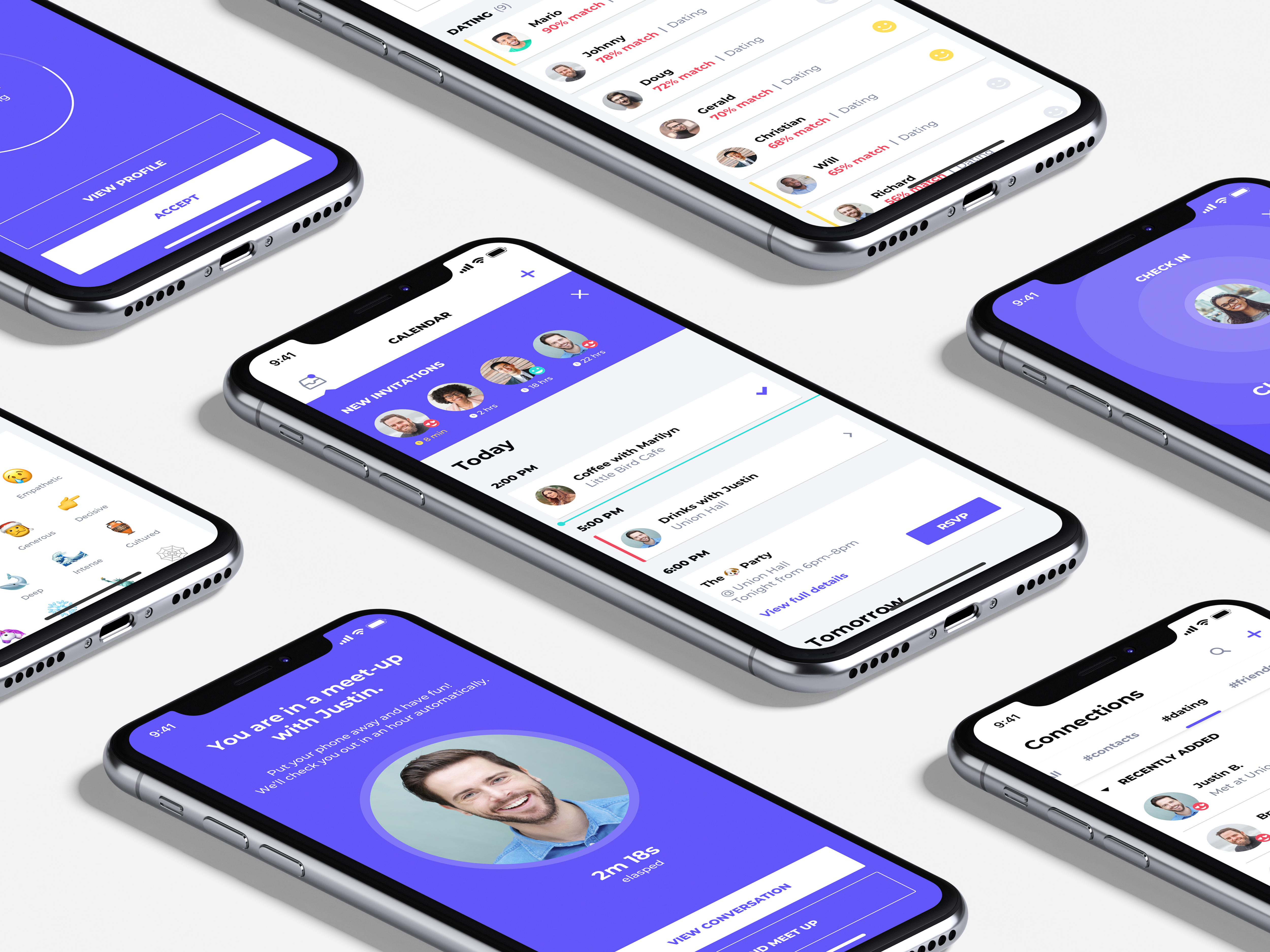 Radar Isometric Iphone X Mockup Small Radar